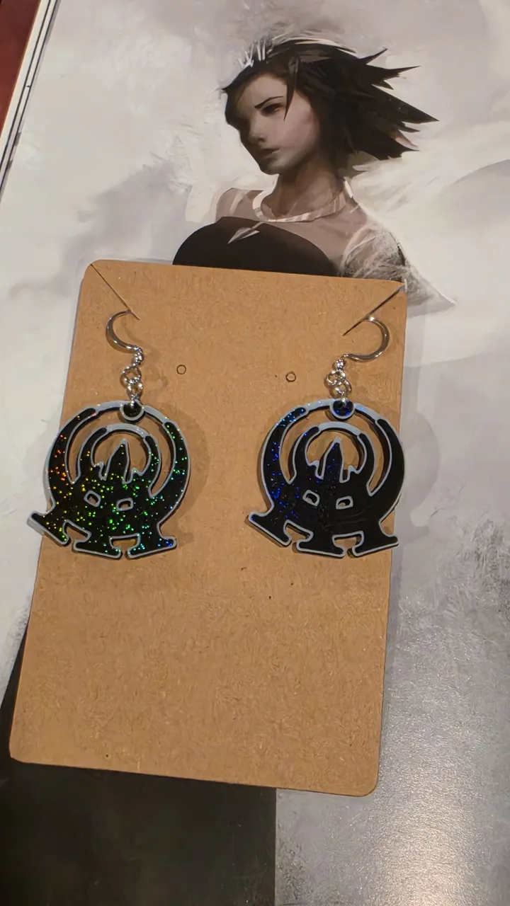 Mistborn Earrings - Ettmetal/Harmonium view 4