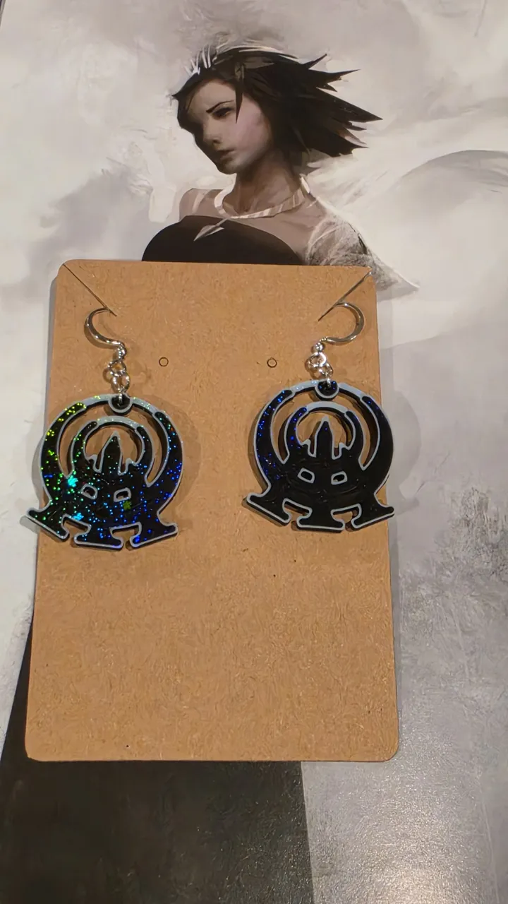 Mistborn Earrings - Ettmetal/Harmonium view 3