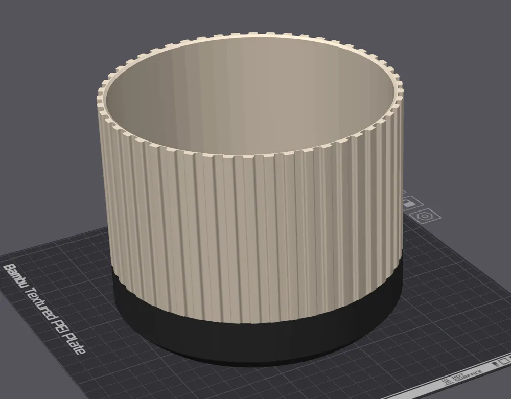 Planter with water drip tray - Free 3D Print Model - MakerWorld