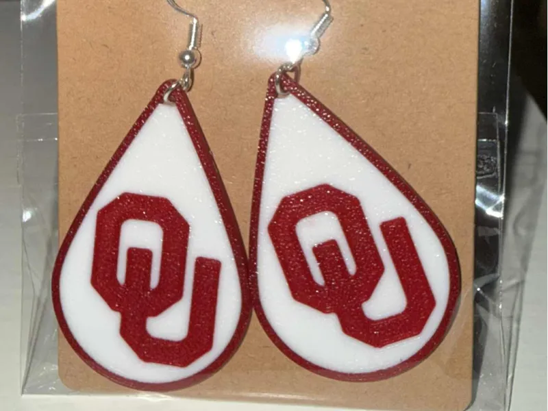 Oklahoma Sooners Earrings