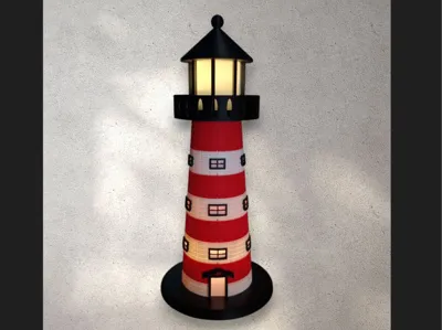 Maritime Lighthouse, 34cm LED Kit