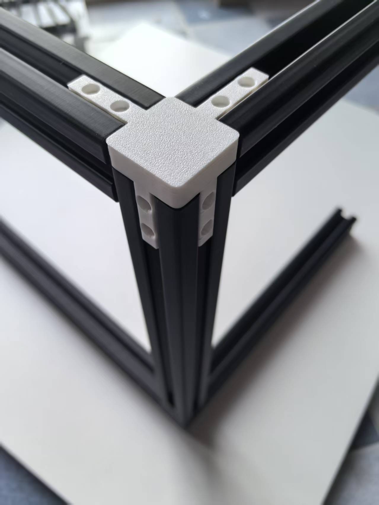 Miniatura 2 do modelo 3D 欧标铝型材（1515/2020/3030/4040  20/30/40 全系列尺寸）
