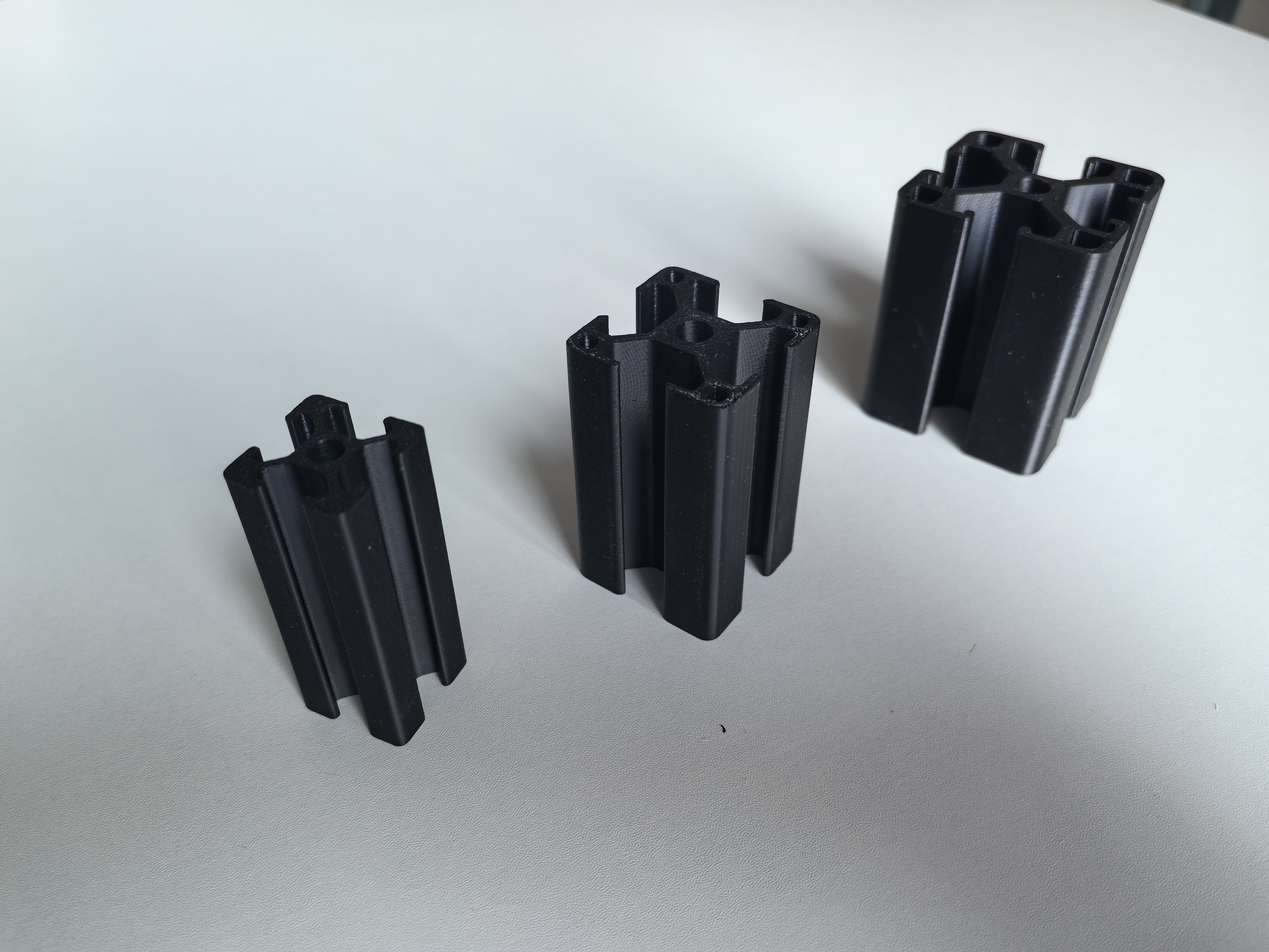 Miniatura 19 do modelo 3D 欧标铝型材（1515/2020/3030/4040  20/30/40 全系列尺寸）