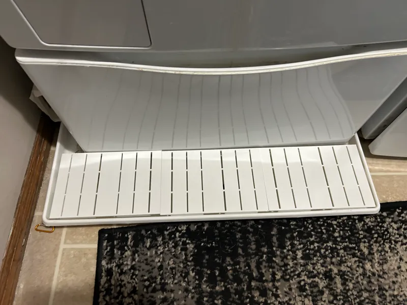 Washer Pan Gap-Filler