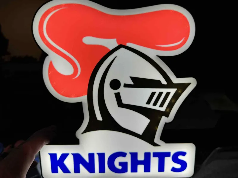 Newcastle Knights Lightbox