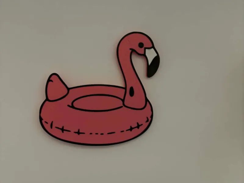 Flamingo Pool Float Bath & Body Works Soap Holder