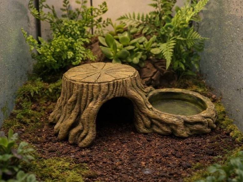 Baumhöhle mit Schale