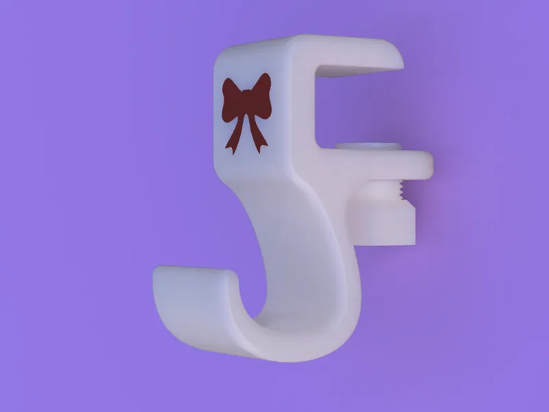Purse Hanger -Bow
