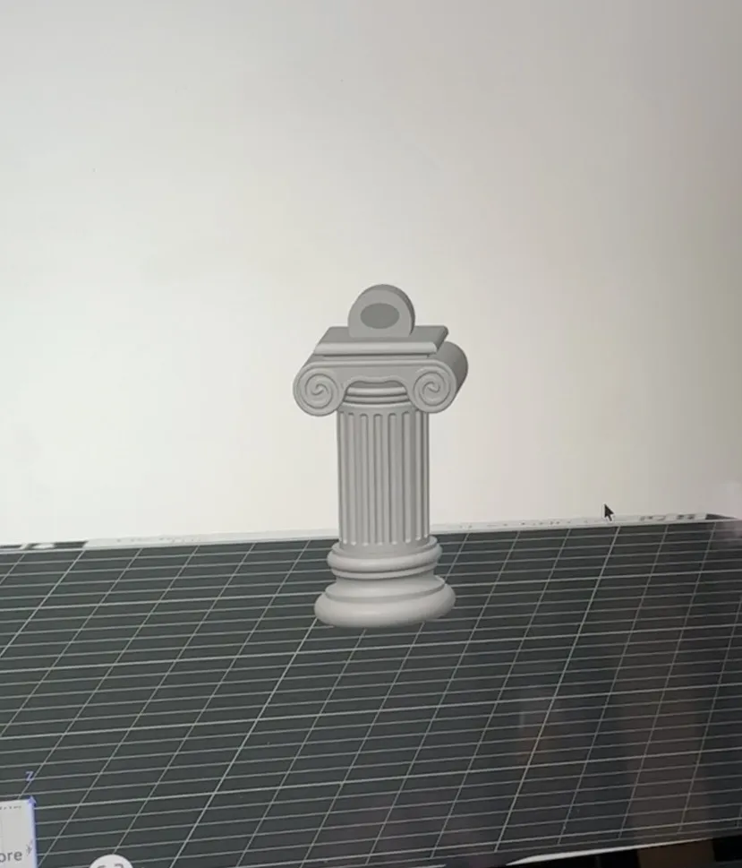 orecchini colonna ionica view 4