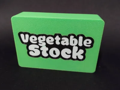 Box for Vegetable Stock game