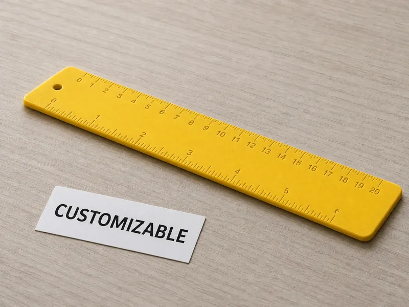 Parametric Ruler & Measuring Template Generator
