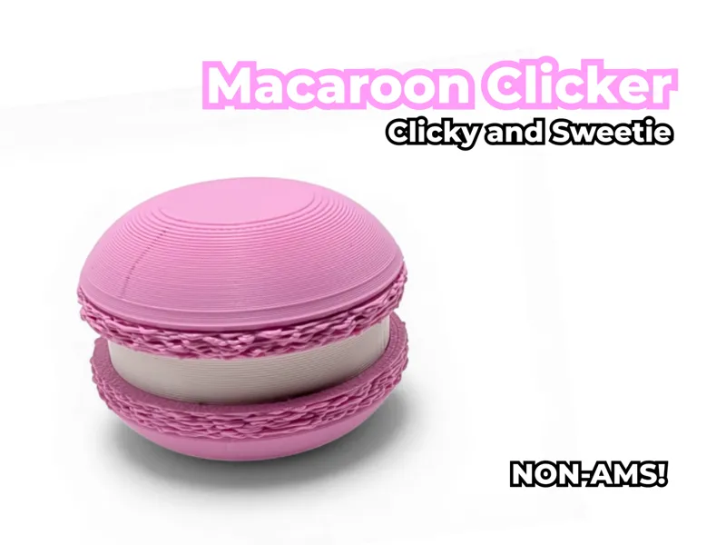 Macaroon Clicker – Satisfying Sweet Fidget Toy