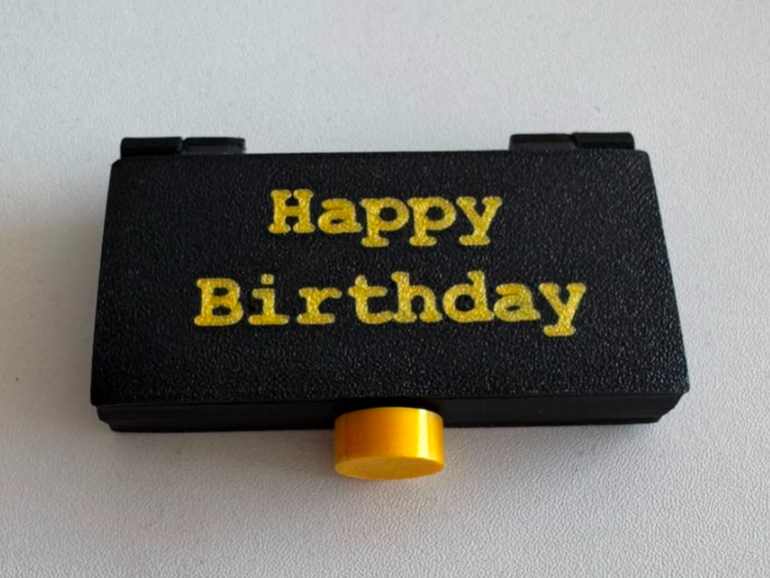 Geld Geschenkbox mit Text