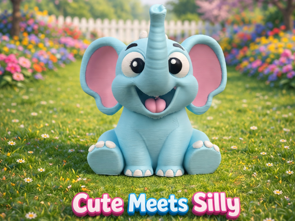 Elliot the Goofy Elephant – Cozy Silly Collection