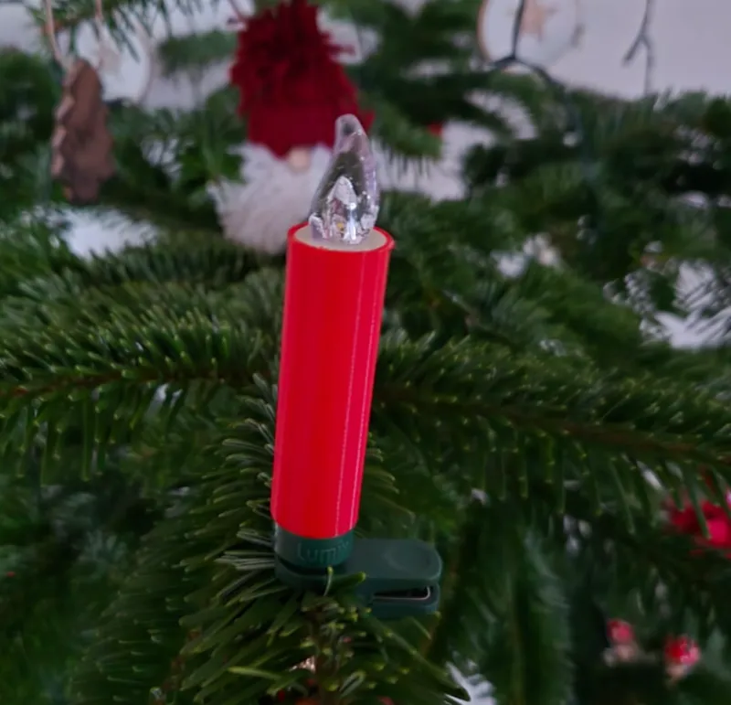 LED Kerzenhülse für Weihnachtsbaumbeleuchtung