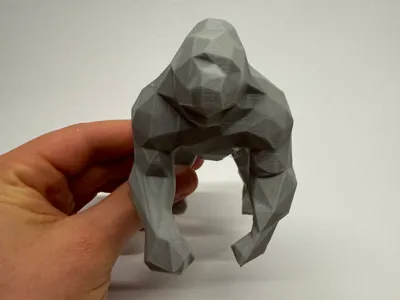 Low Poly Gorilla