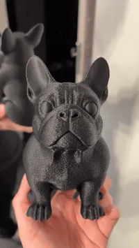 Statuette de bouledogue français — photo 2