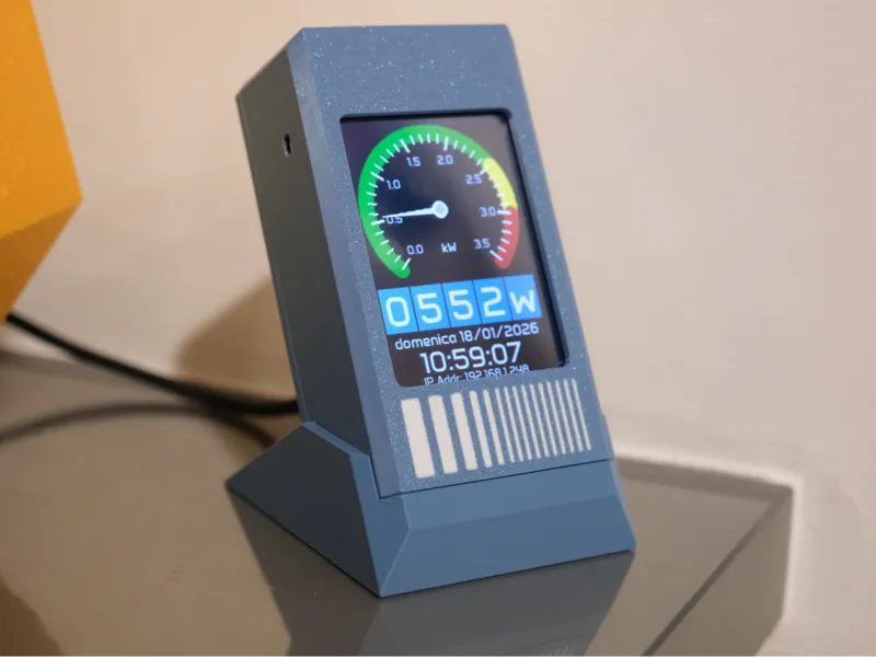 Unihiker M10 enclosure for HMI Gauge