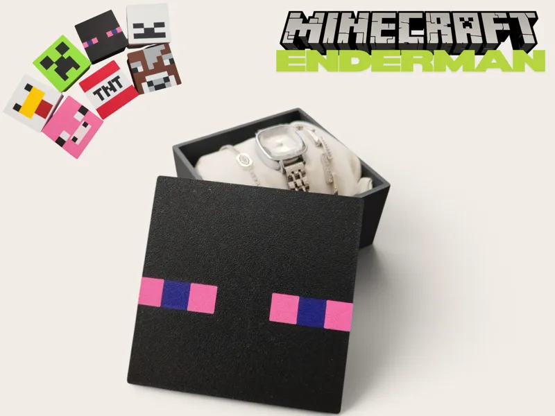 Minecraft Enderman Storage Box
