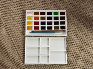 Paint Box for 24  Watercolors  Sonnet