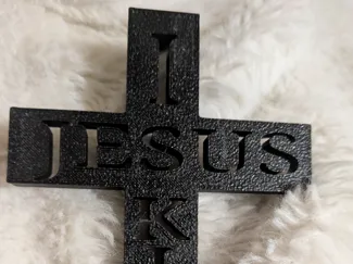 Jesus Is King cross