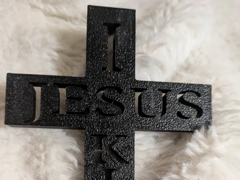 Jesus Is King cross