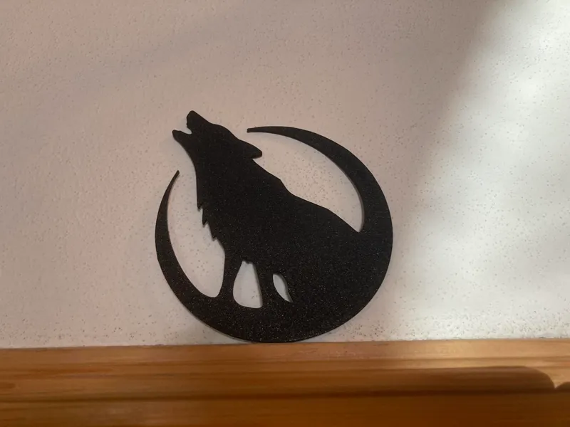 Wolf wall art