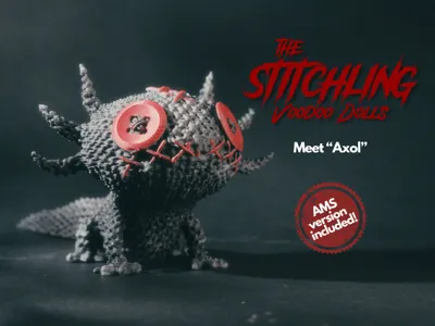 The Stitchling Voodoo Dolls: Axol