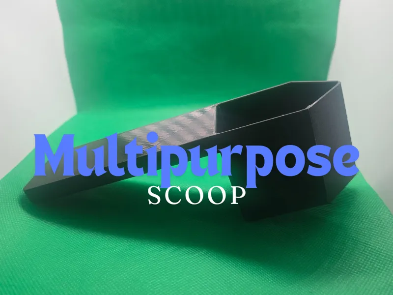 Multipurpose scoop 