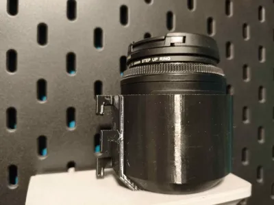 Canon 50mm lens holder for Skadis