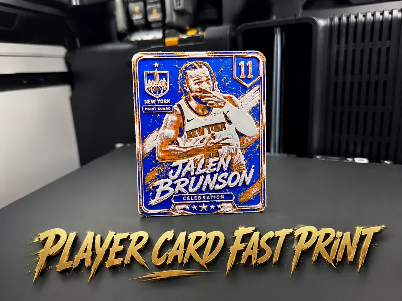 Jalen Brunson NBA Knicks Player Card