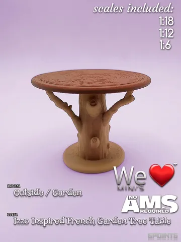 Accesorio para boquillas: WLM - Izzo Inspired French Garden Tree Table — vista de referencia 2