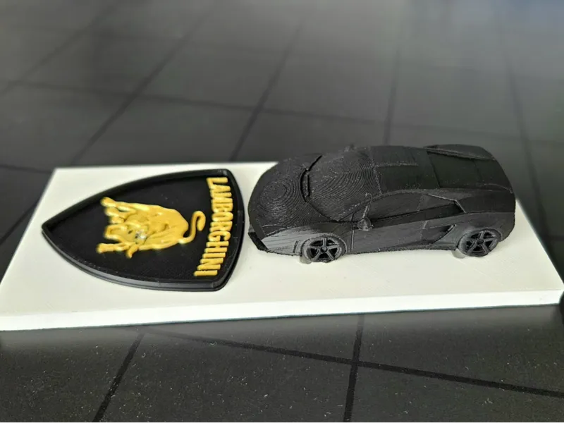 MODELLINO LAMBORGHINI CON LOGO