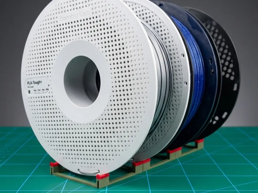 Support de bobine de filament minimal - Emboîtable (5g !) - Modèle d ...