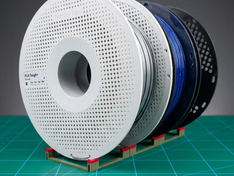 Minimal Filament Spool Holder - Interlocking (5g!)