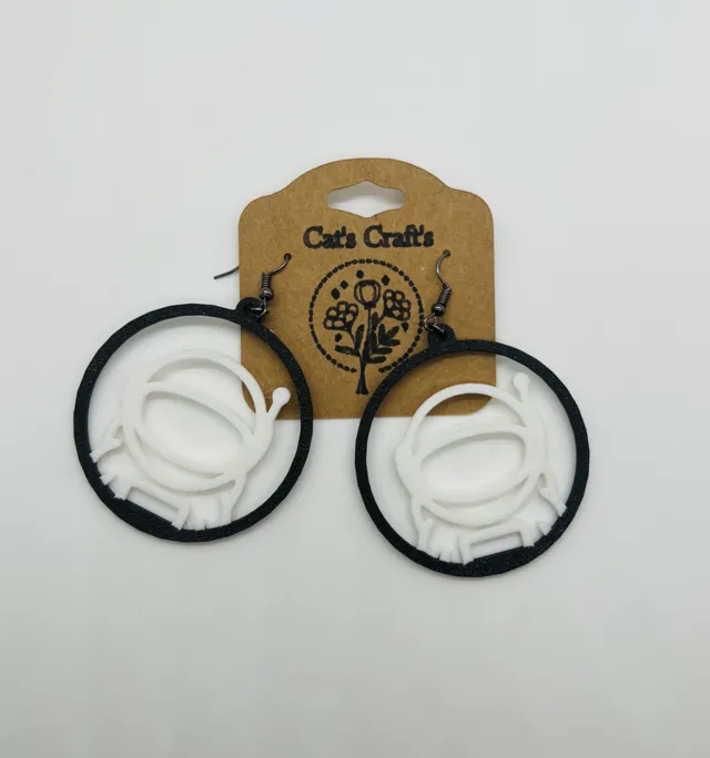 Astronaut Earrings