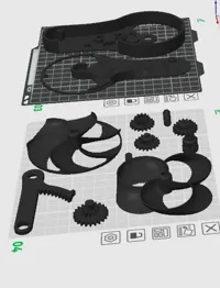 Faster printing and optimized (2 plates only)