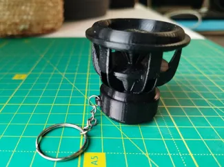 Mini Subwoofer Keychain