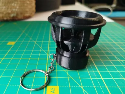 Mini Subwoofer Keychain