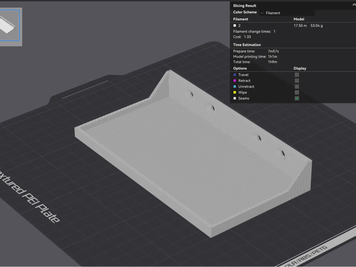 Cabinet Side Mini Shelf - Free 3D Print Model - MakerWorld
