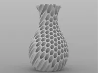 Vase alvéolé design — photo 2
