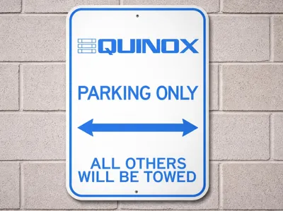 Chevy Equinox EV Parking Only