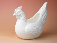 Hen Planter / Bowl