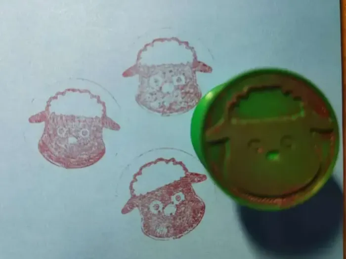 小羊印章-Sheep Stamp
