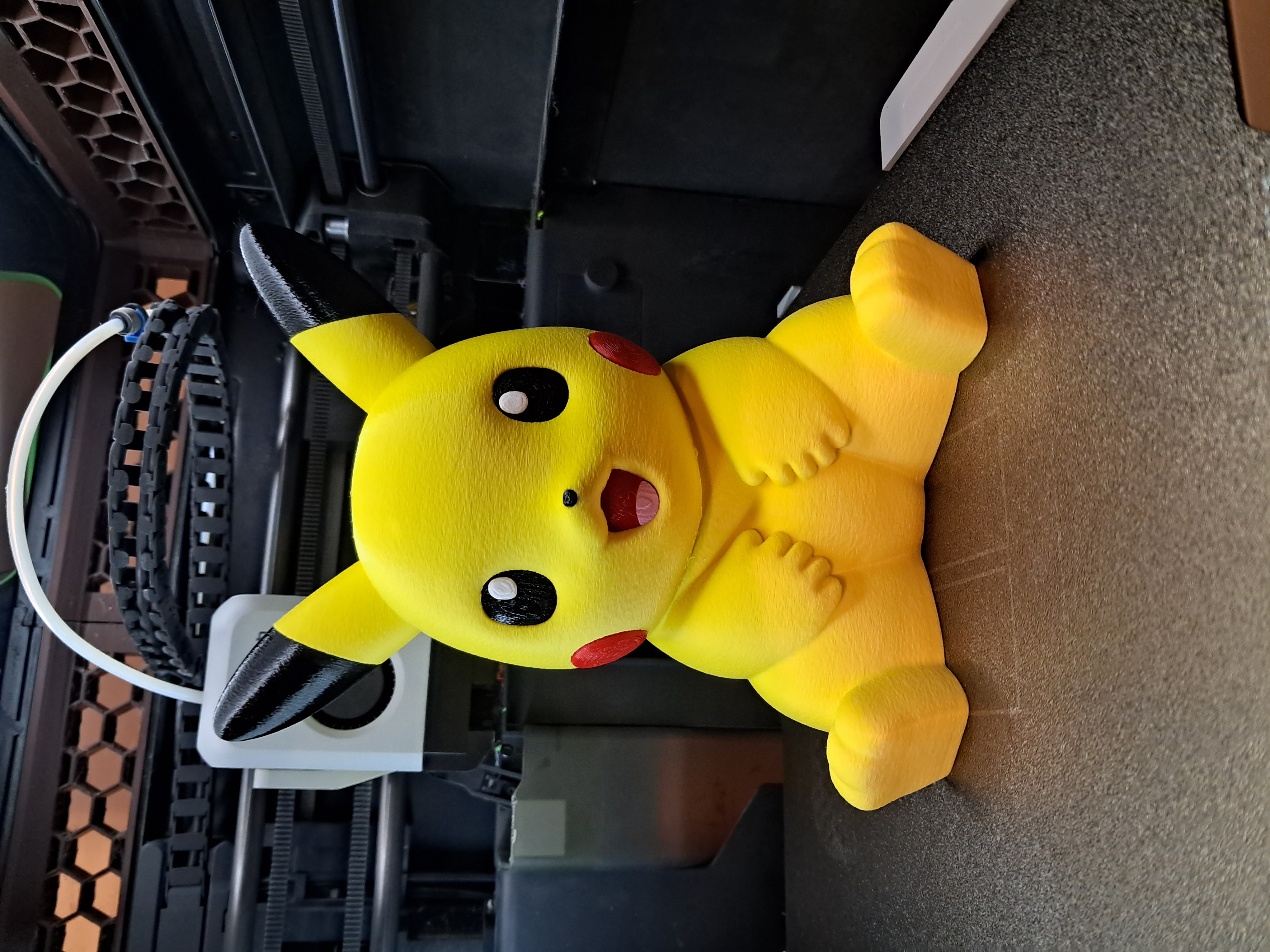 Miniatura 2 do modelo 3D 025Pikachu皮卡丘真多吕存钱罐