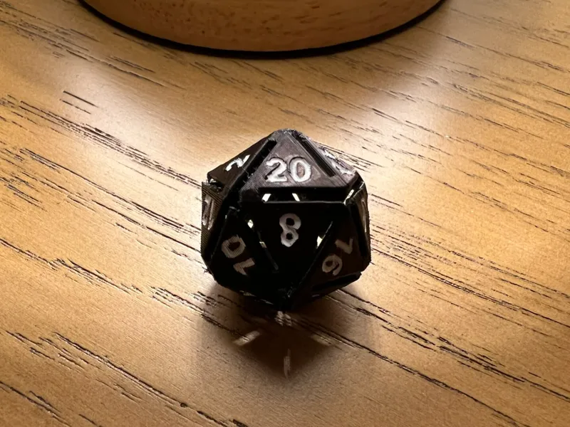 Quiet Dice (D20)