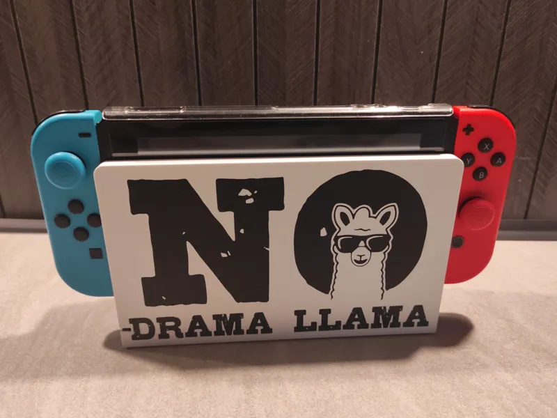 Cover for Switch-Dockingstation - No Drama Llama