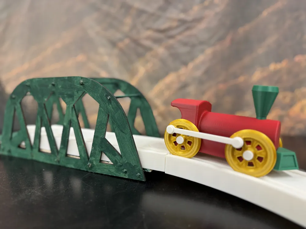 Toy Train Functional (Assembly Required) - Free 3D Print Model - MakerWorld