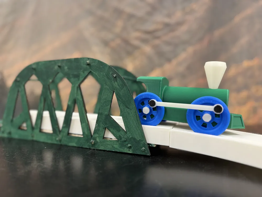 Toy Train Functional (Assembly Required) - Free 3D Print Model - MakerWorld