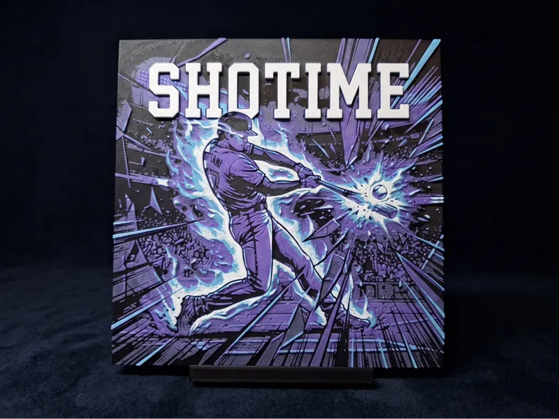 It's Shotime - Hueforge Wall Art